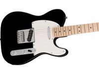 Fender Squier Sonic Maple Fingerboard White Pickguard Black Fender Squier Sonic Maple Fingerboard White Pickguard Black